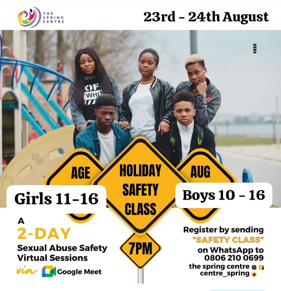 Holiday Safety Class - The Spring Centre