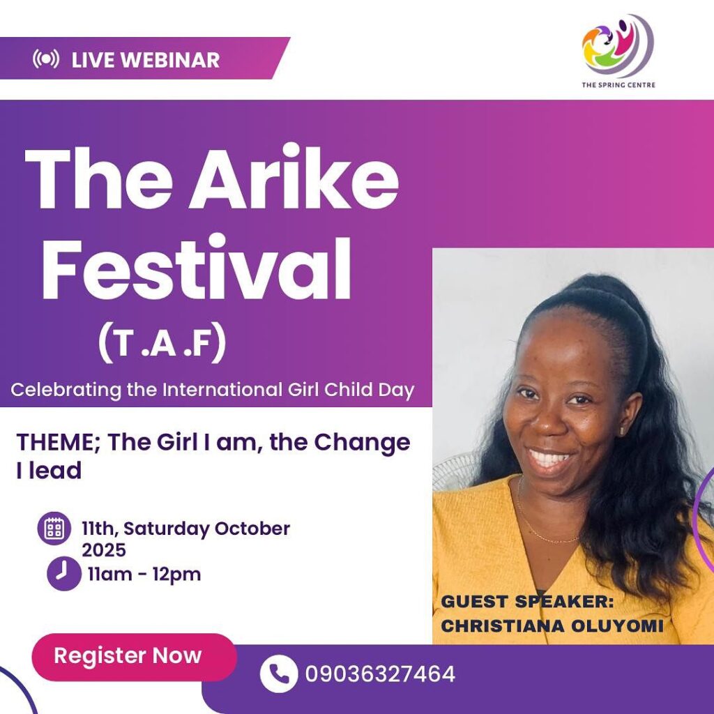 The Arike Festival - The Spring Centre