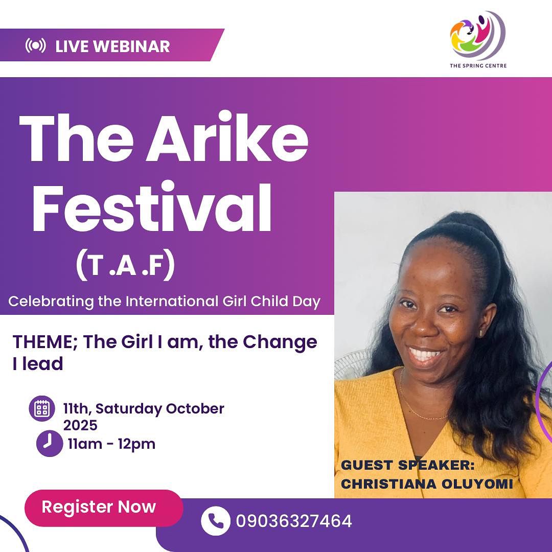 The Arike Festival - The Spring Centre